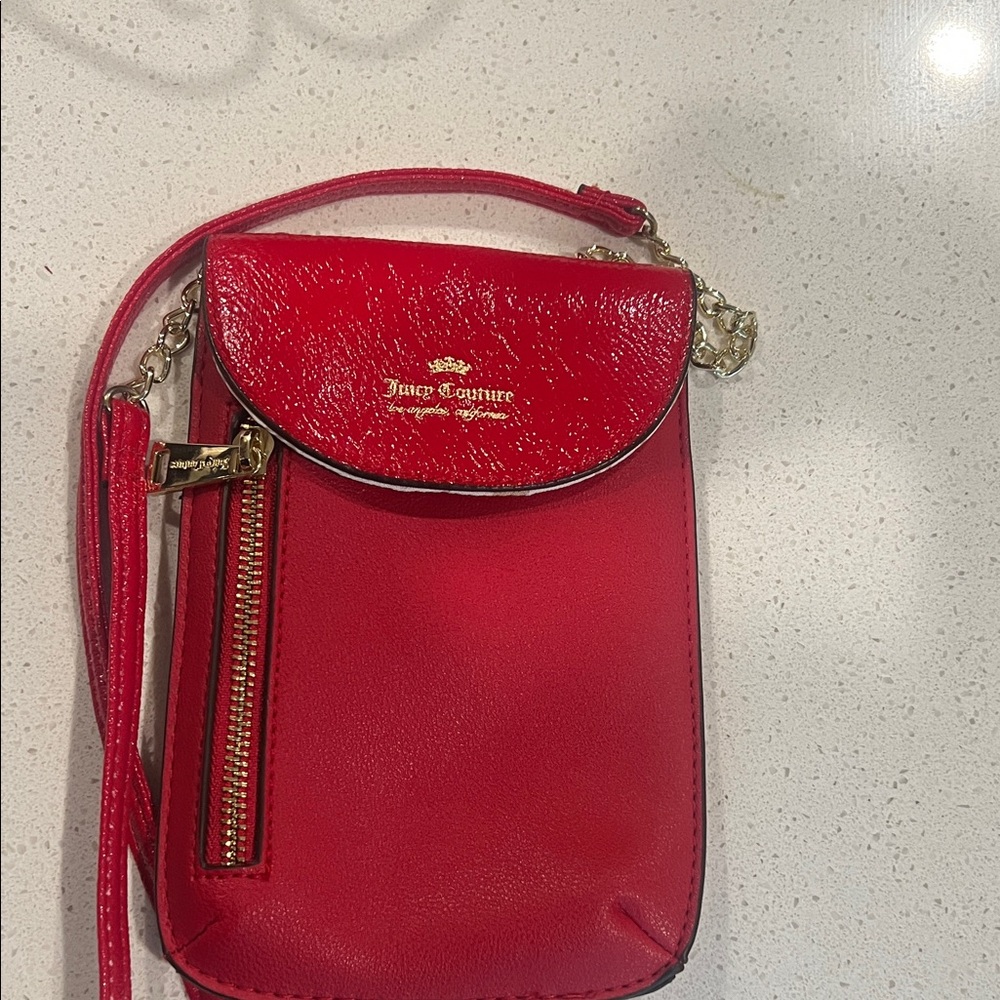 Juicy Couture Vibrant Red Crossbody Bag